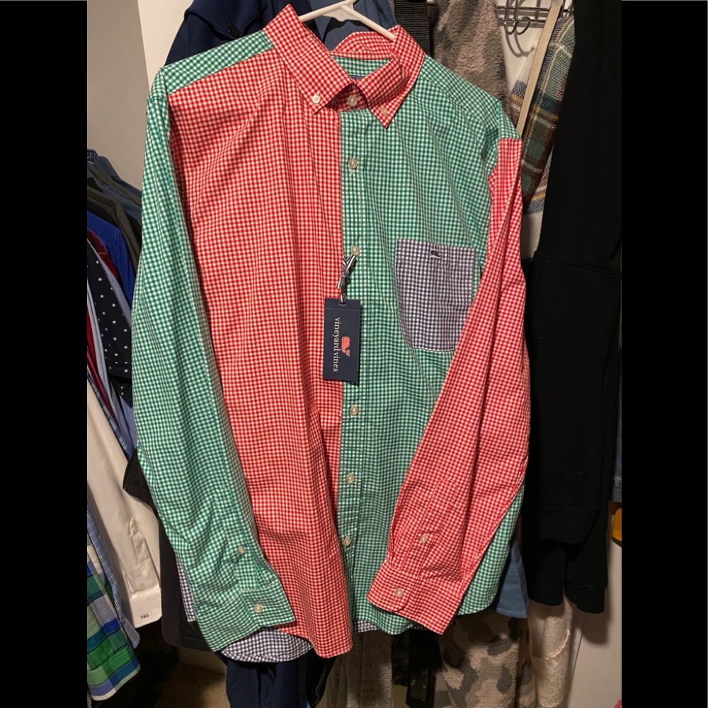 Men’s Ls vineyard vine shirt